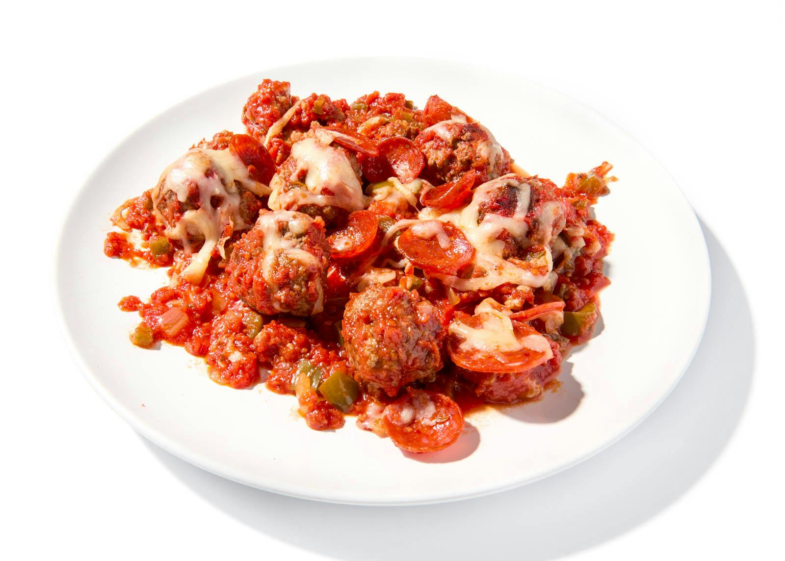 Meatball Supreme Bake by Tracey Bloom