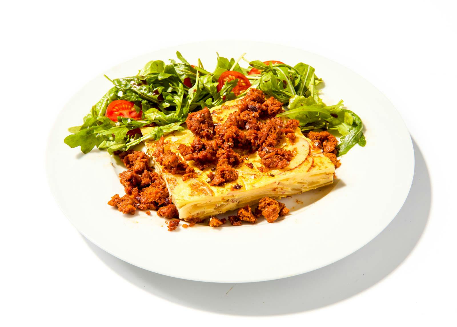 Spanish Omelet & Chorizo by Cami Sepulveda