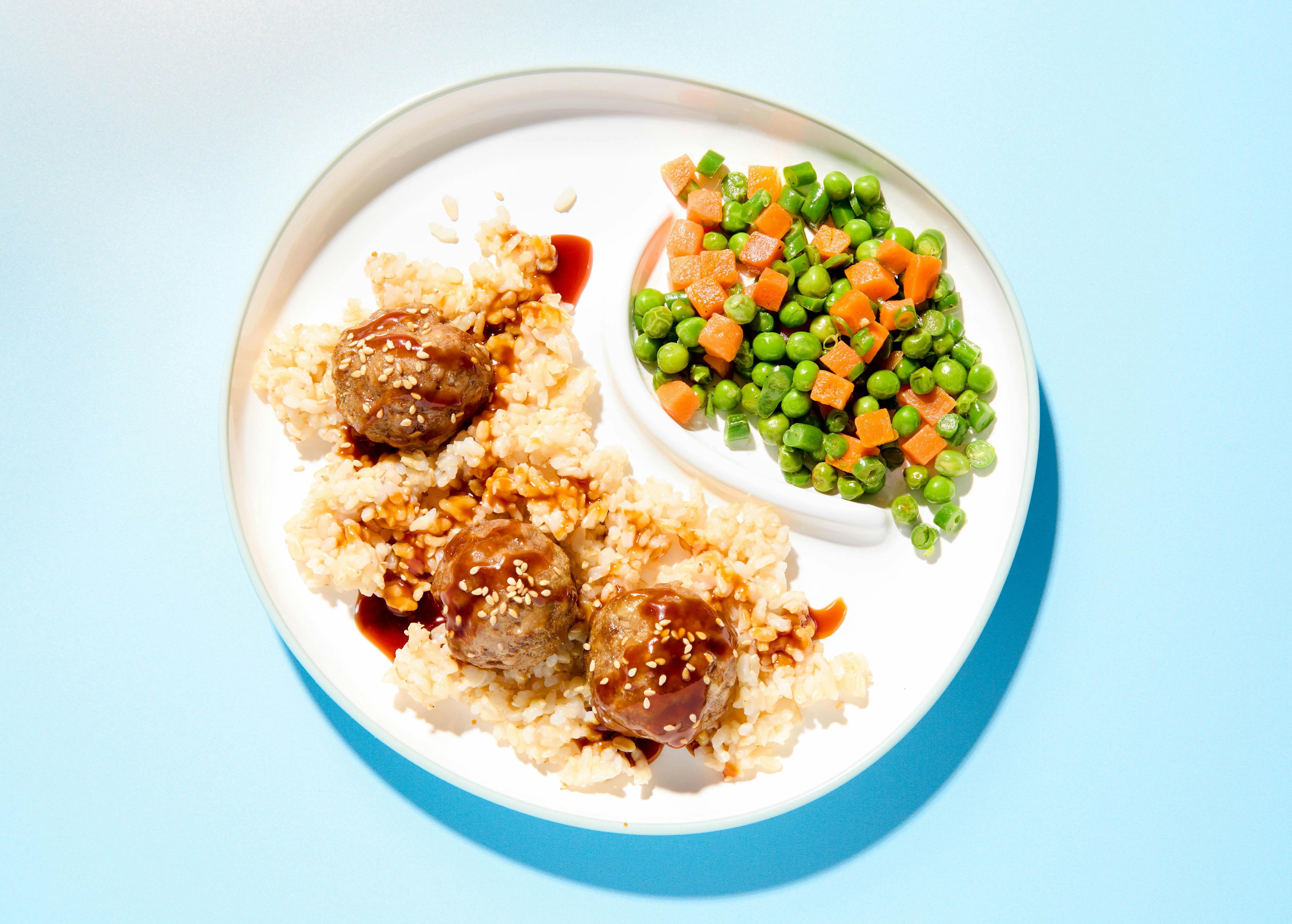 Sweet & Savory Teriyaki Meatballs by Esther Choi