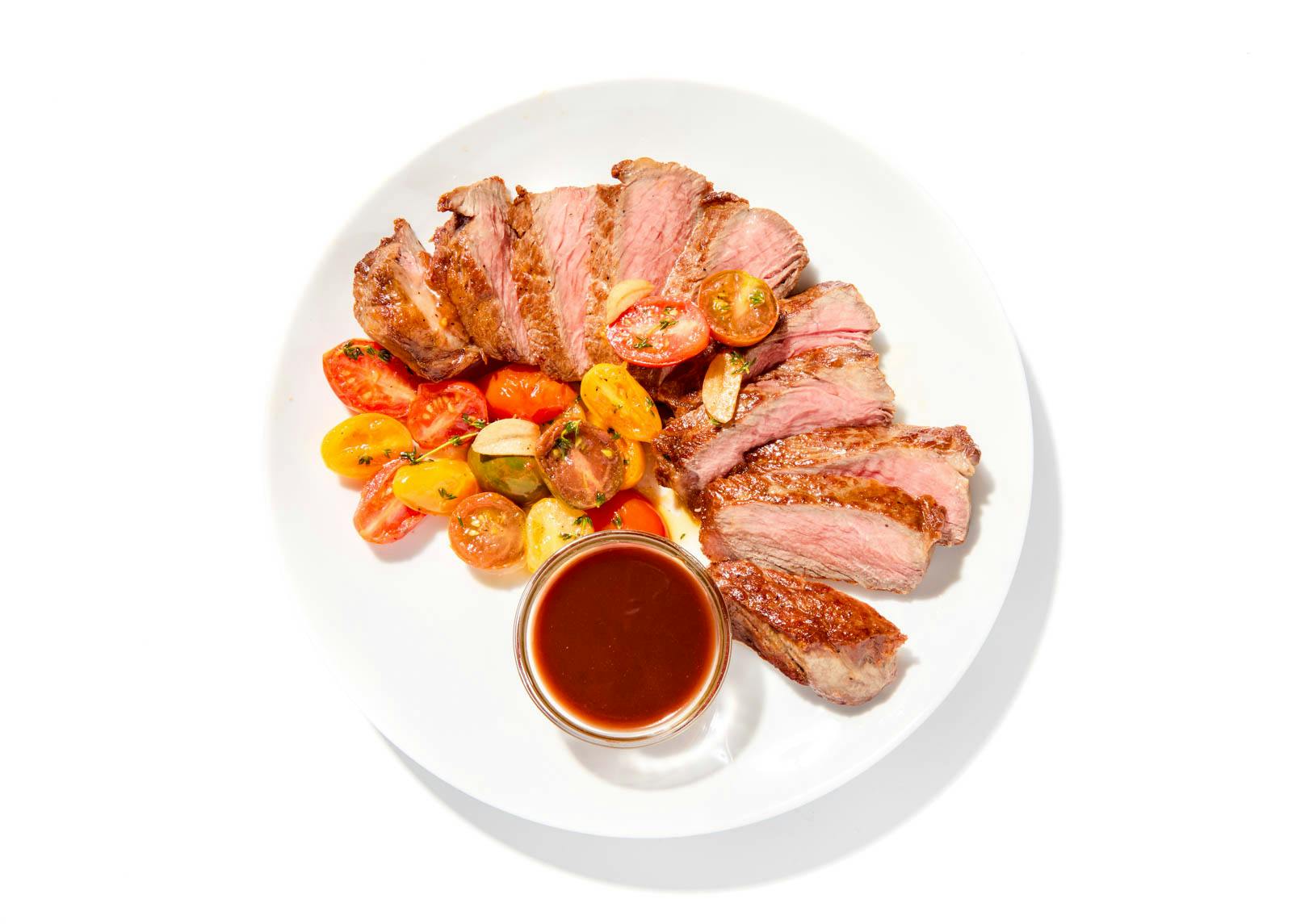 Ambra Seared N.Y. Strip Steak by John DeLucie