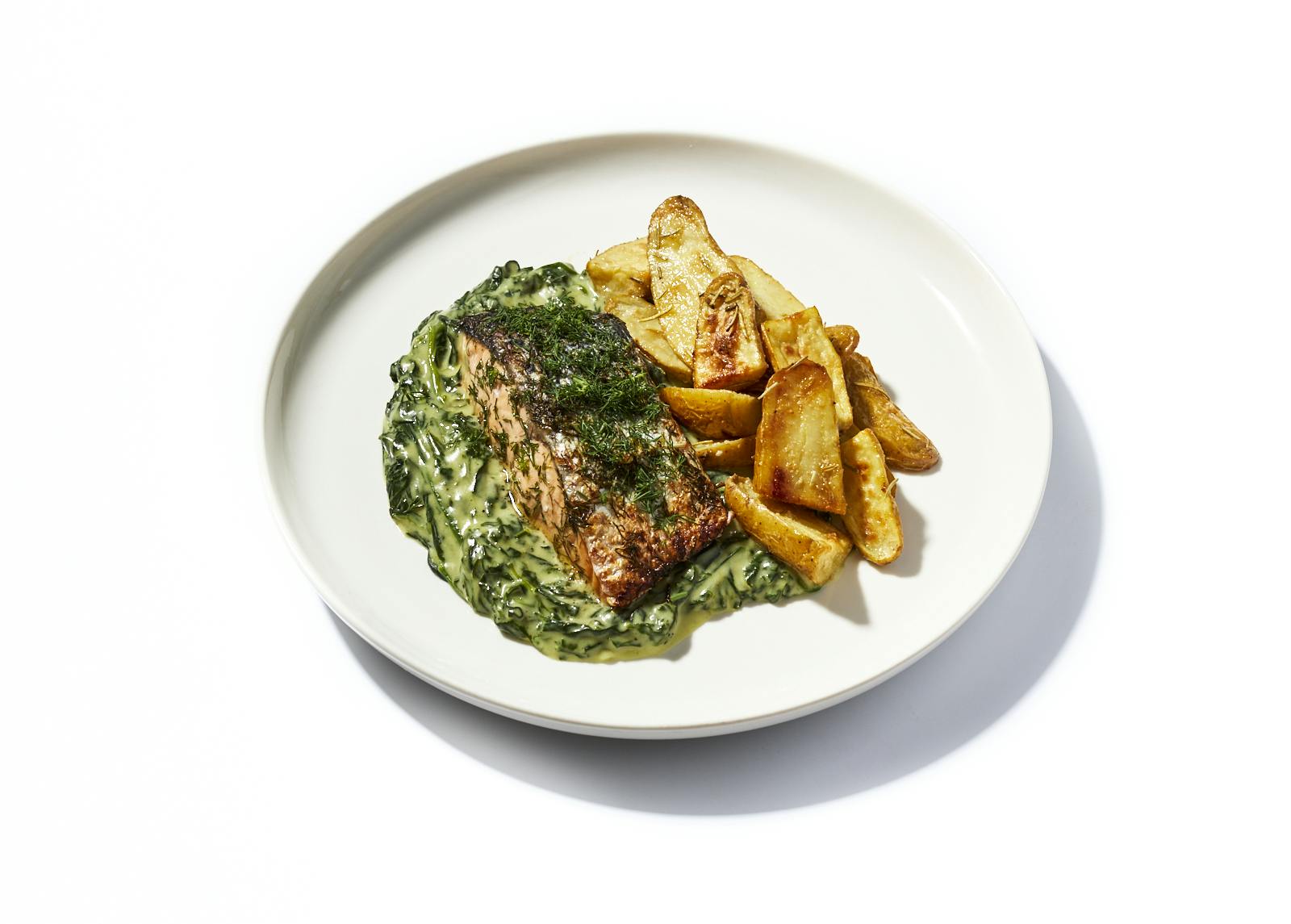 Roasted Herbed Salmon & Potatoes by Kevin Meehan