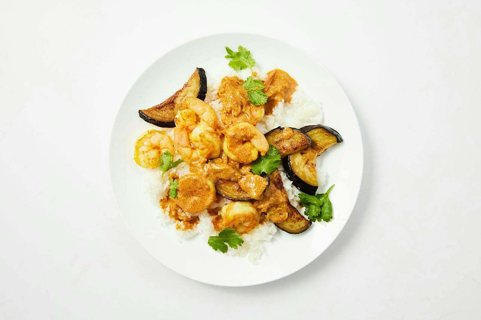 Bengali Curry Shrimp by Aarthi Sampath